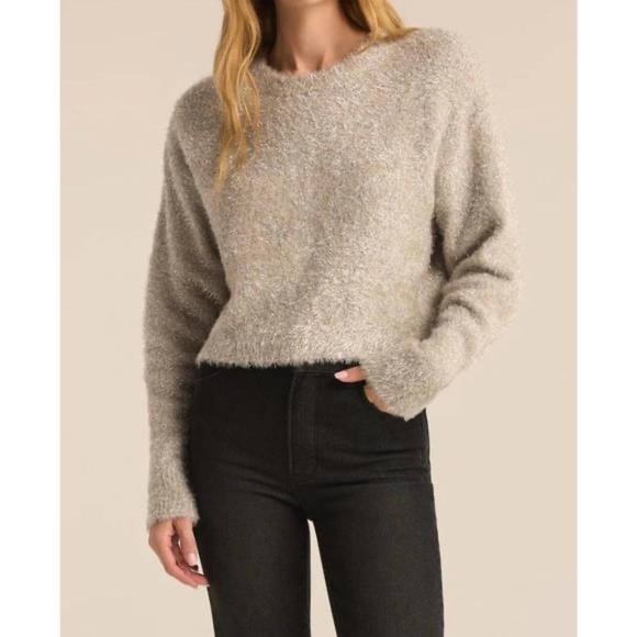 NWT Z SUPPLY tinseltown cropped sweater - Picture 2 of 11